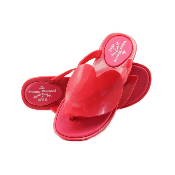 Vivienne Westwood Anglomania Flip Flop - Red - Picture 3 of 3